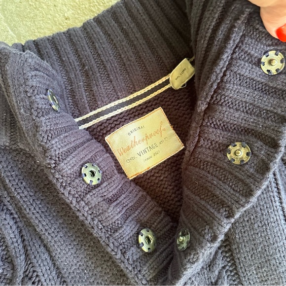 Original Weatherproof Vintage Pull Over Cold Weather High Neck Sweater szXL - Picture 6 of 7